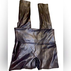 Spanx Leather Leggings Medium